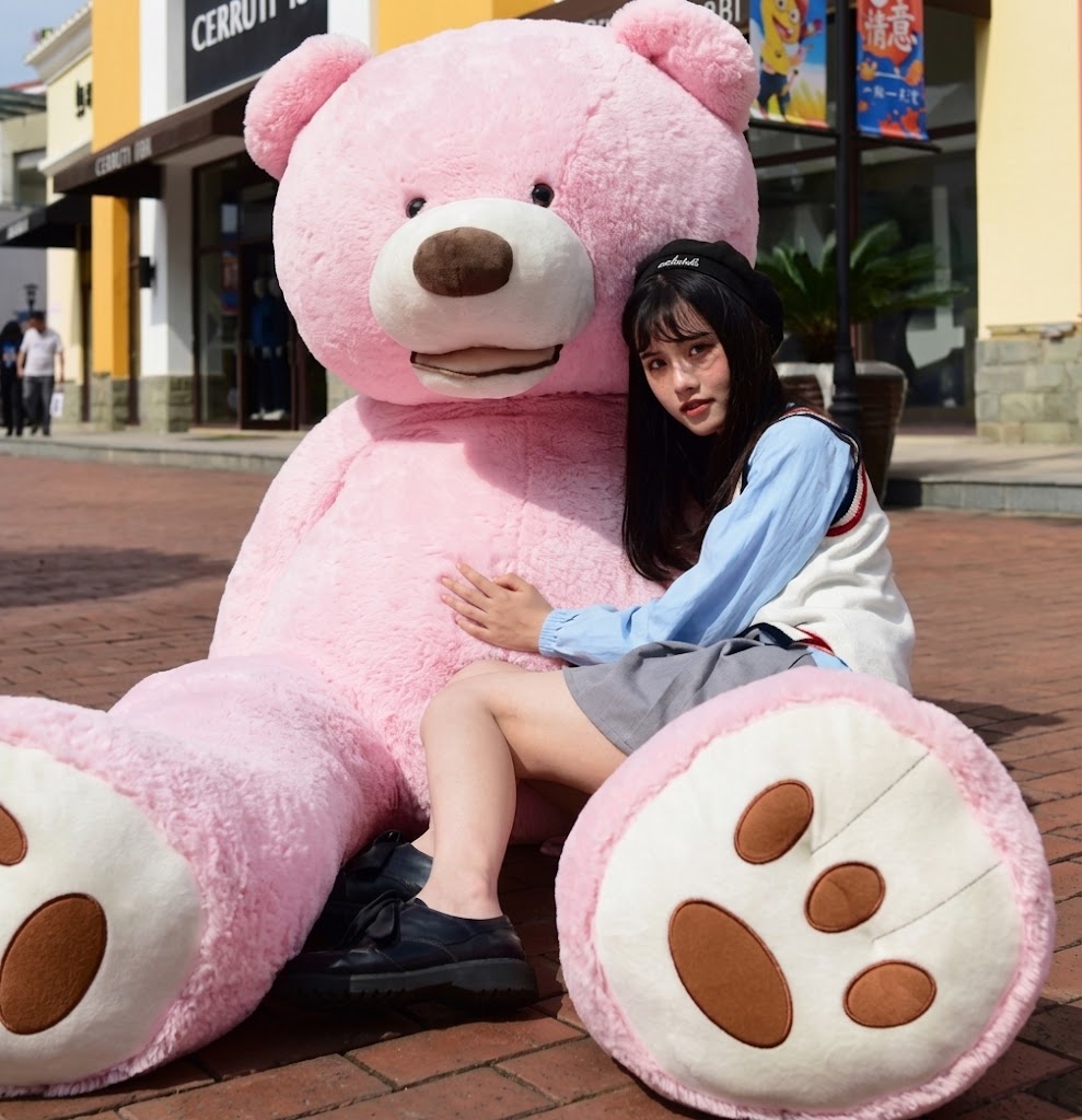 CosmoCuddle Gigantische Knuffelbeer als Personaliseerbaar Cadeau voor Iedereen