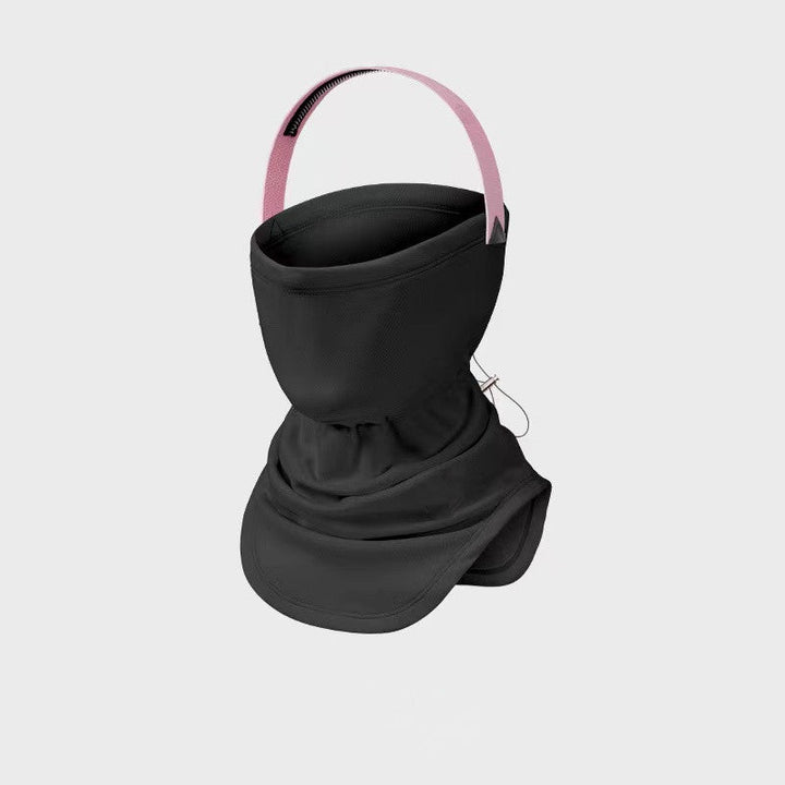 Skimasker voor neus en mond – warm, winddicht, met koordsluiting