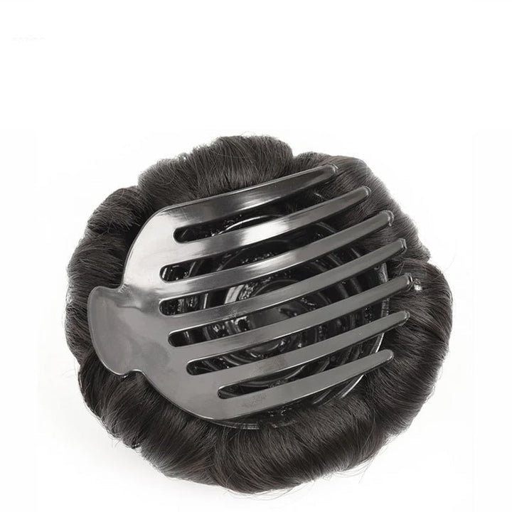 Bloemvormige Haarclip met Extensions – Fiora