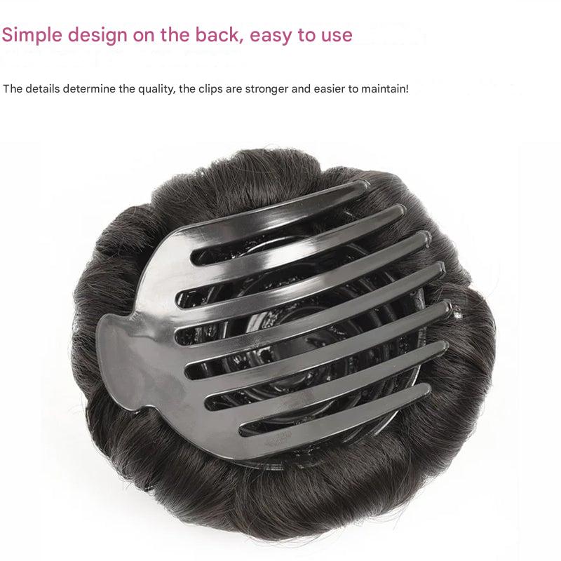 Bloemvormige Haarclip met Extensions – Fiora