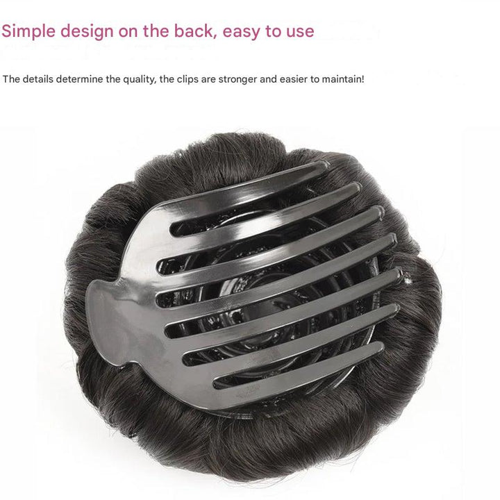 Bloemvormige Haarclip met Extensions – Fiora