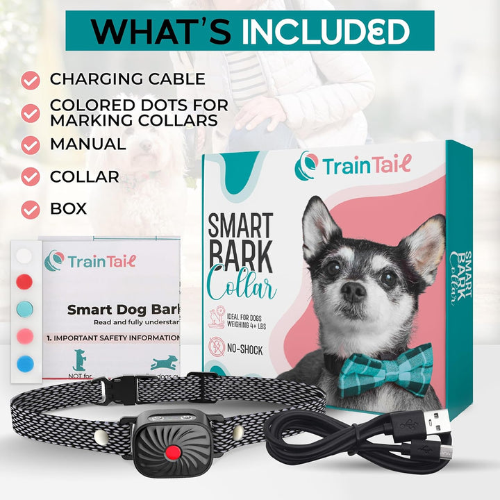 BelloSilent antiblafband voor kleine honden | Met geluid en trilling | Waterdicht IP87 | Verstelbaar en zachtaardig trainen