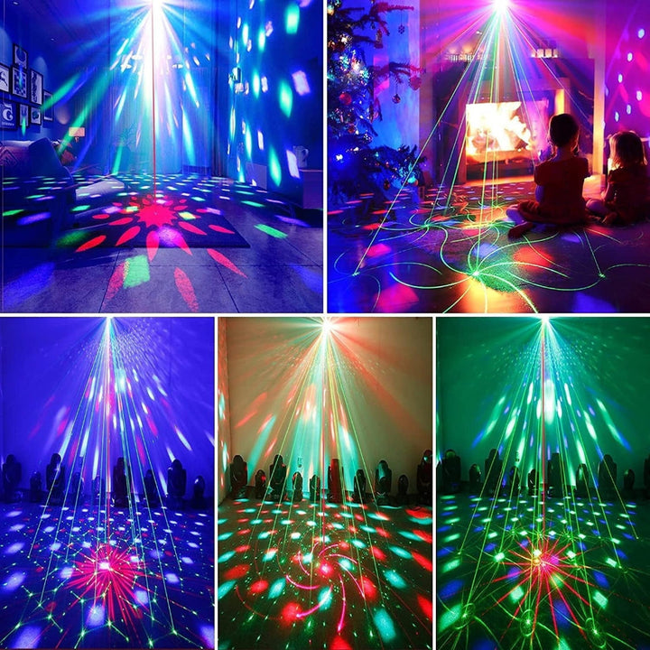 2-in-1 laserdiscolicht