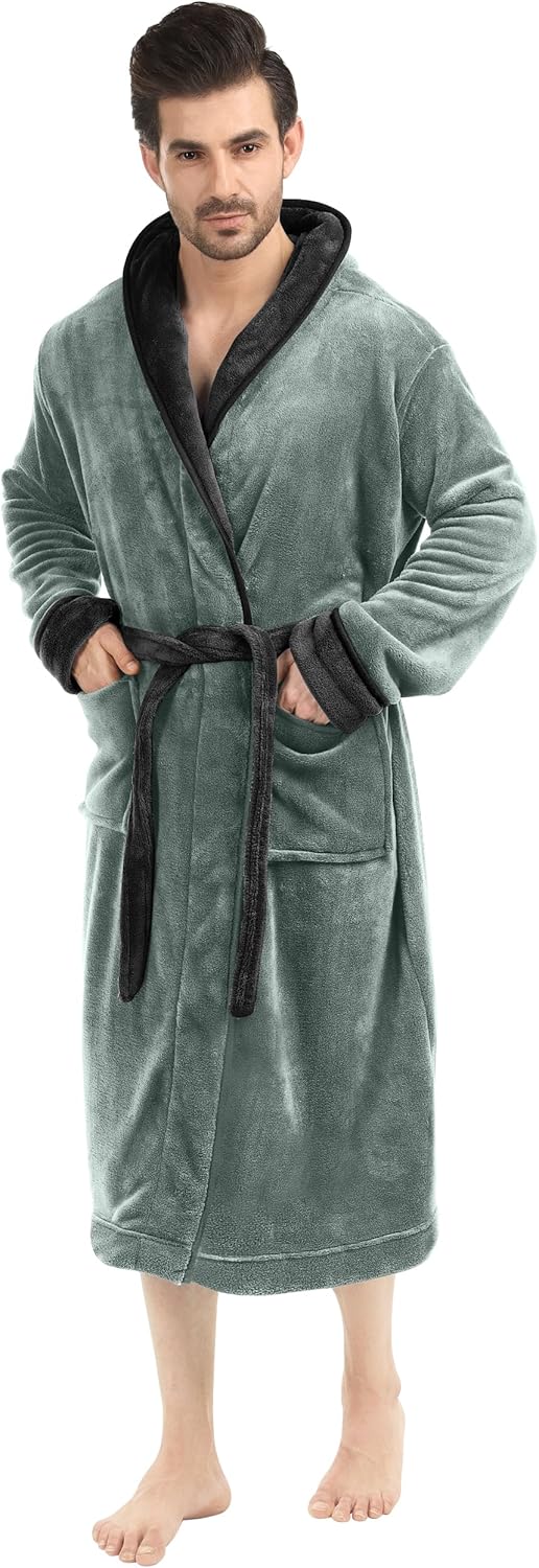 Comfortabele Heren Fleece Badjas - Harry