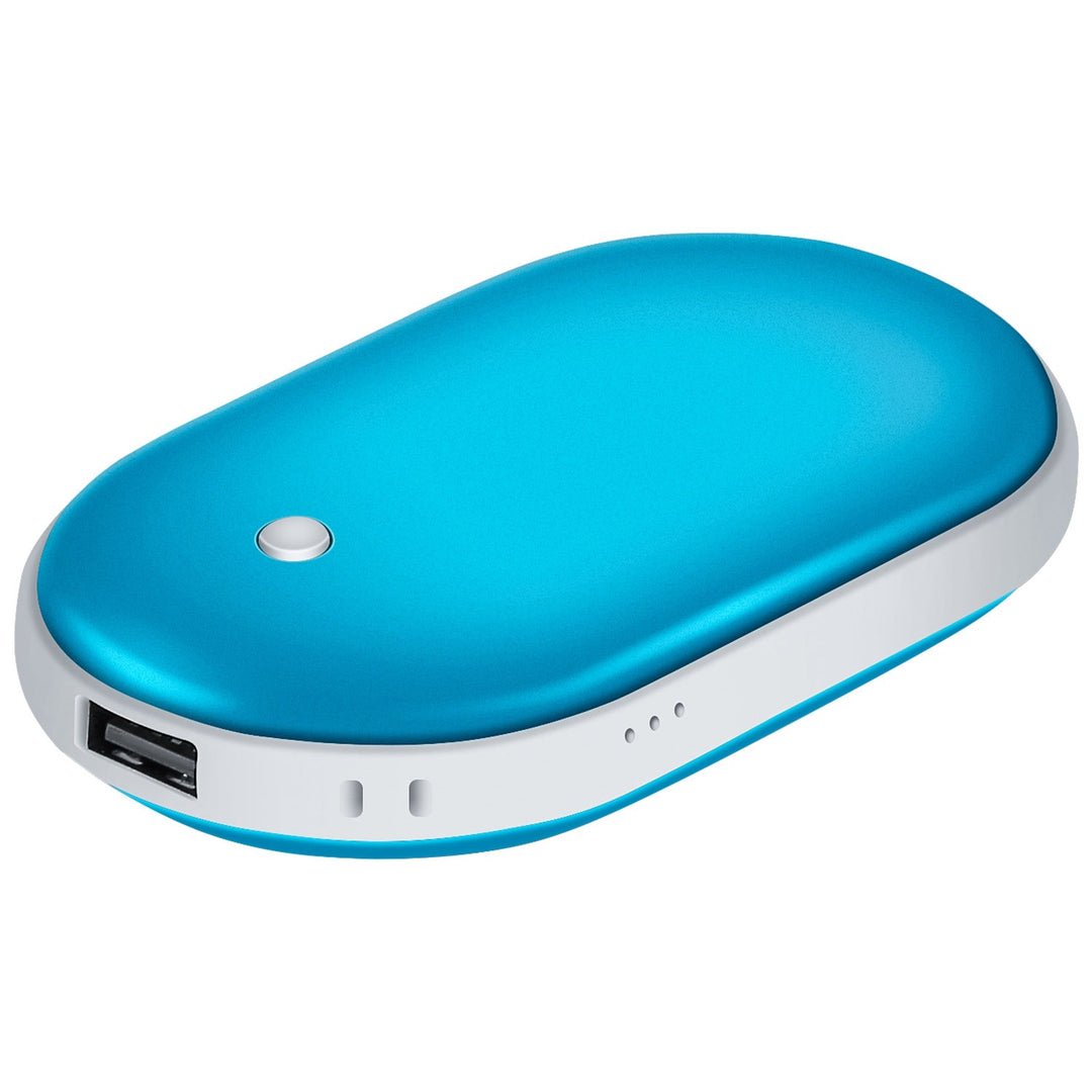 Handwarmer met powerbank van 5000 mAh, aan twee kanten warm