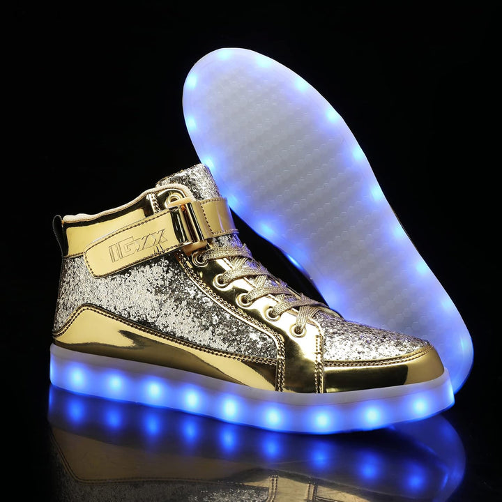 Trendy LED Sneakers met Oplaadbare Verlichting - LumaBoost