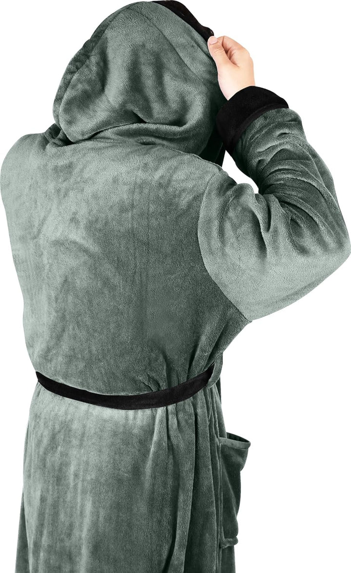 Comfortabele Heren Fleece Badjas - Harry