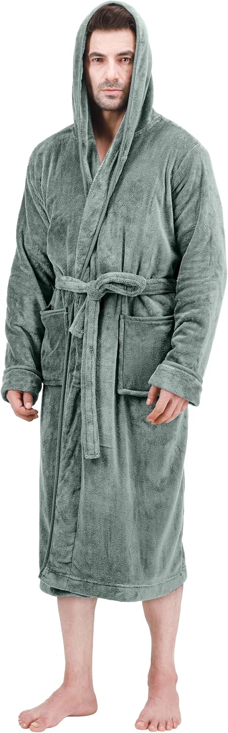 Comfortabele Heren Fleece Badjas - Harry