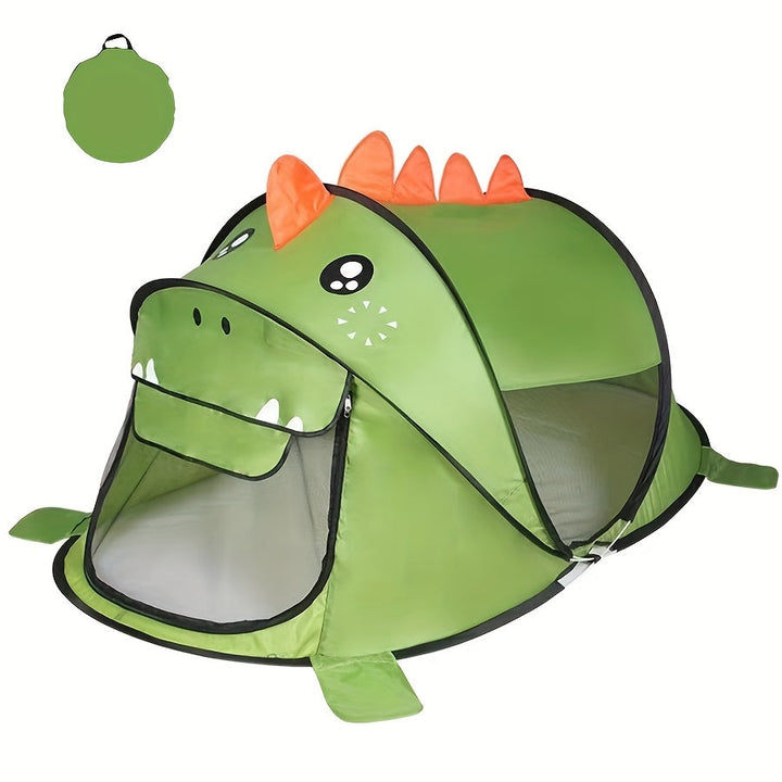 Set pop-up speeltenten voor kinderen met dinosaurussen, haaien en beren met UPF 50 zonbescherming – Ademend en draagbaar voor baby's en peuters