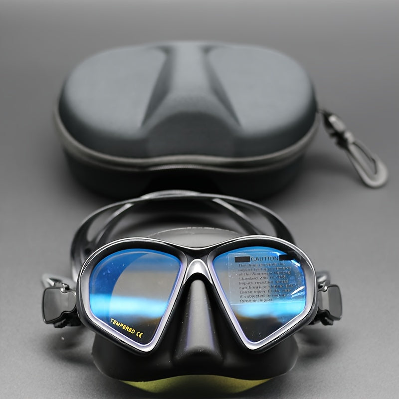 Gehard Duikmasker met Etui - Duikbril met Antifog en Camerahouder