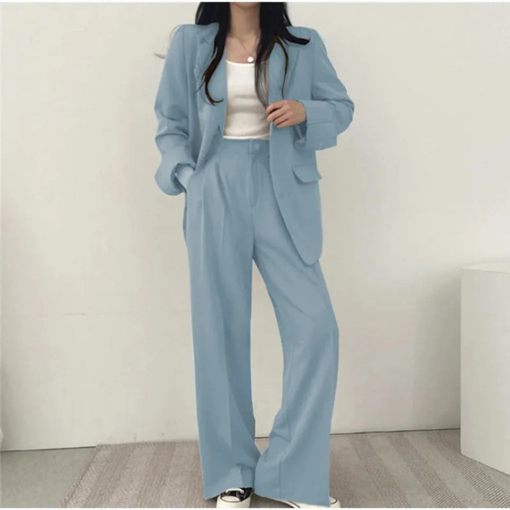 Tweedelige Blazer Set Dames