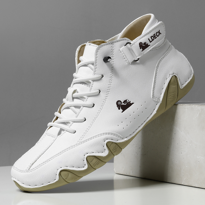 Wandelschoenen Heren - leren - ergonomischpedisch voetbed