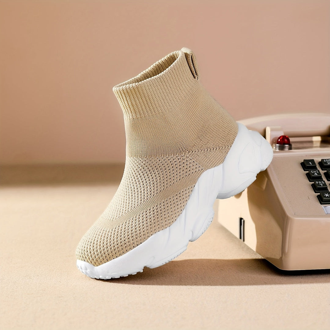 Jongens meisjes sok schoenen geweven ademend schoenen