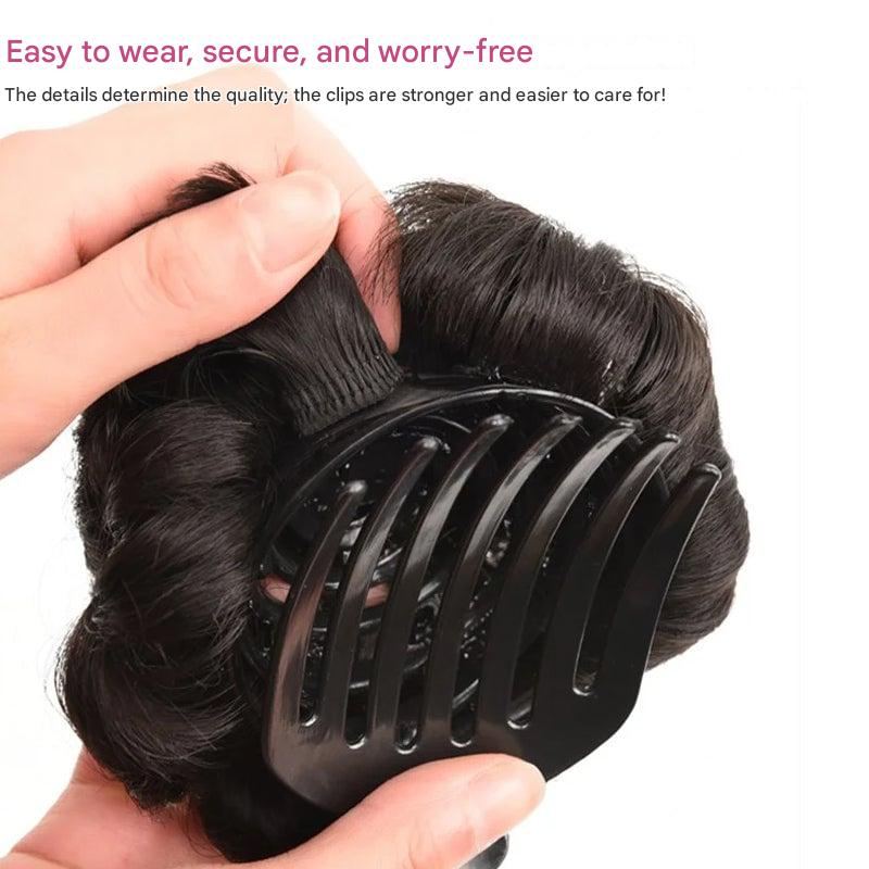 Bloemvormige Haarclip met Extensions – Fiora