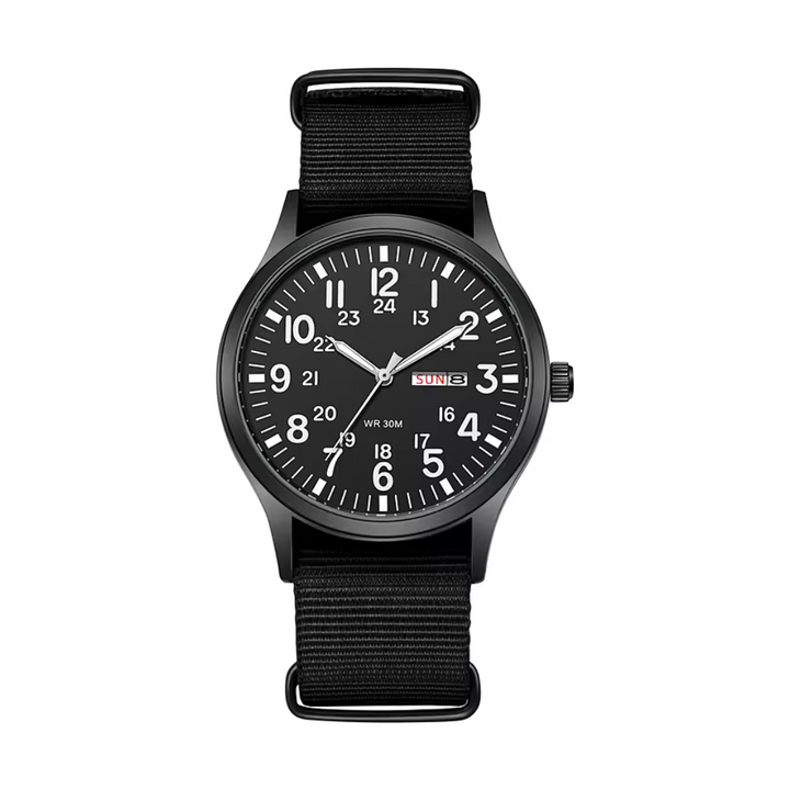 Herenhorloge Outdoor – Waterdicht 100m, Krasbestendig Saffierglas