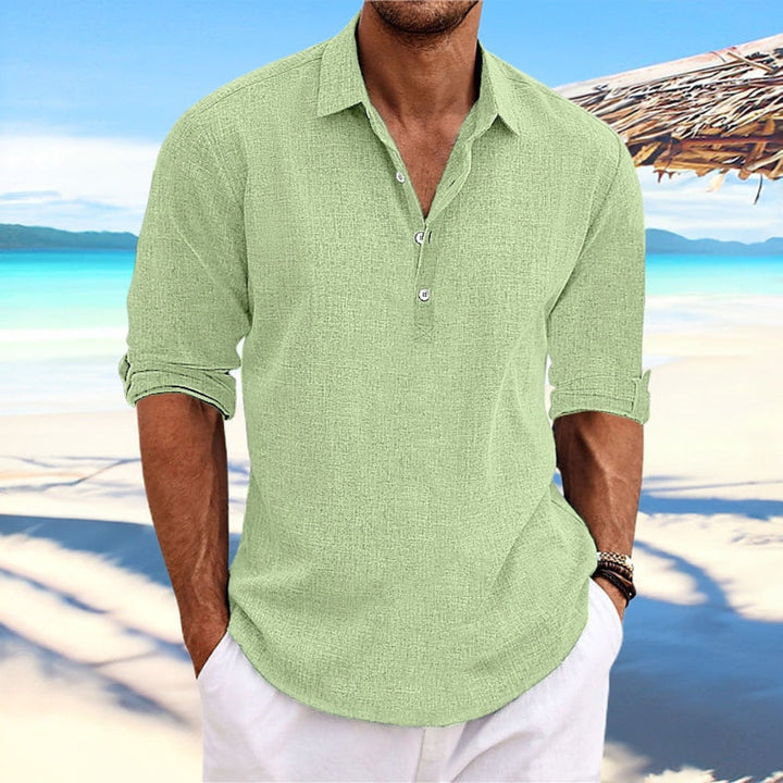 Sweat-absorbent Wrinkle-free Casual Short-sleeve