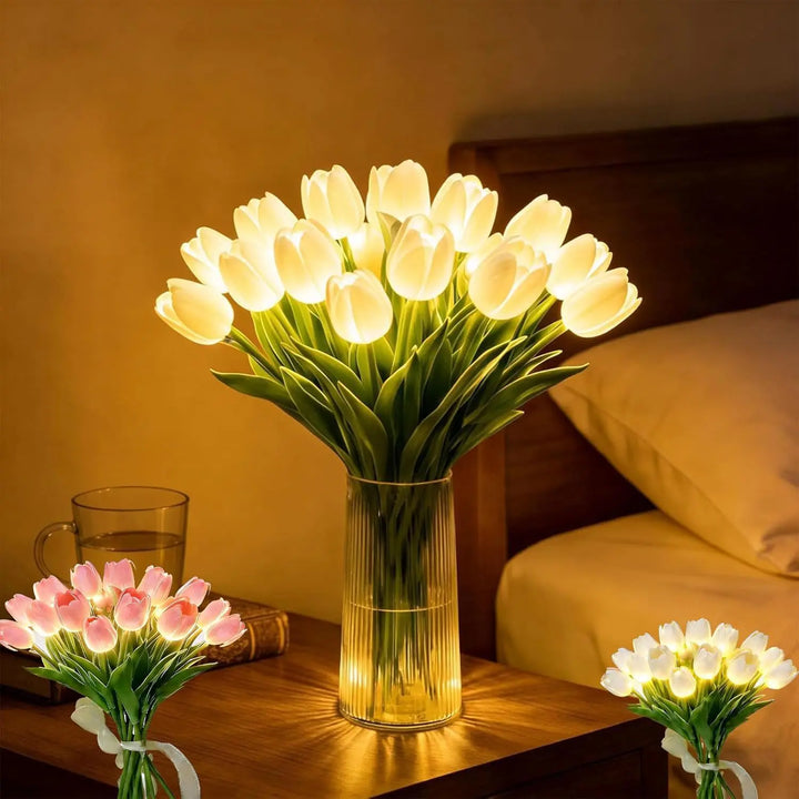 Gezellige LED-bloemlamp voor warme sfeerverlichting