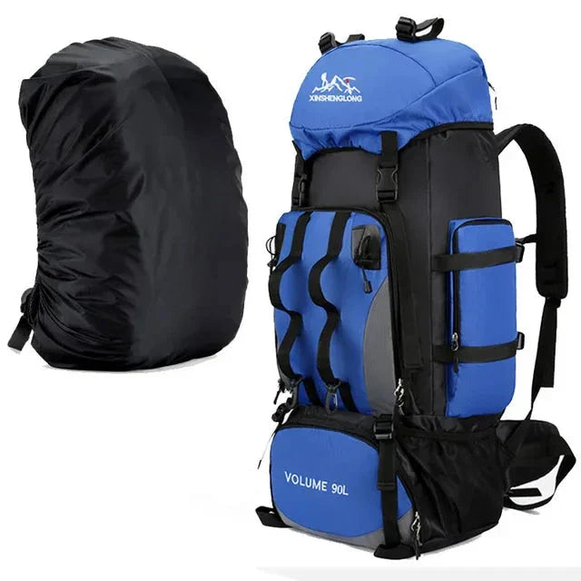 Waterafstotende Kampeer- en wandelrugzak backpack rugzak 90L