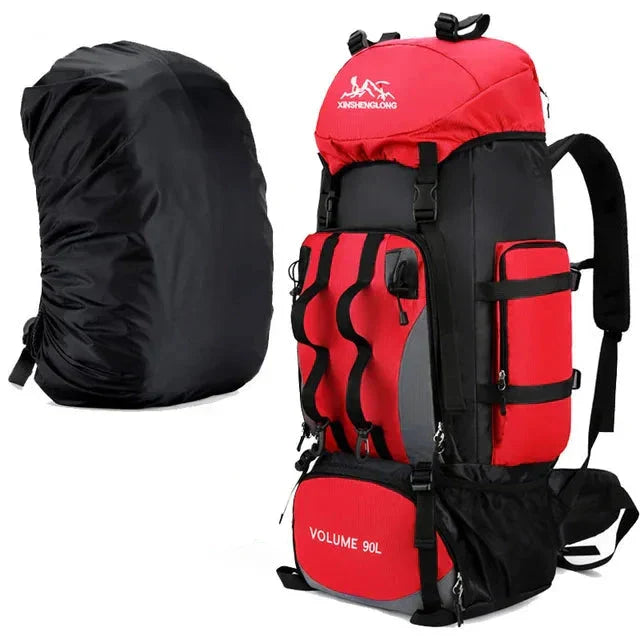 Waterafstotende Kampeer- en wandelrugzak backpack rugzak 90L
