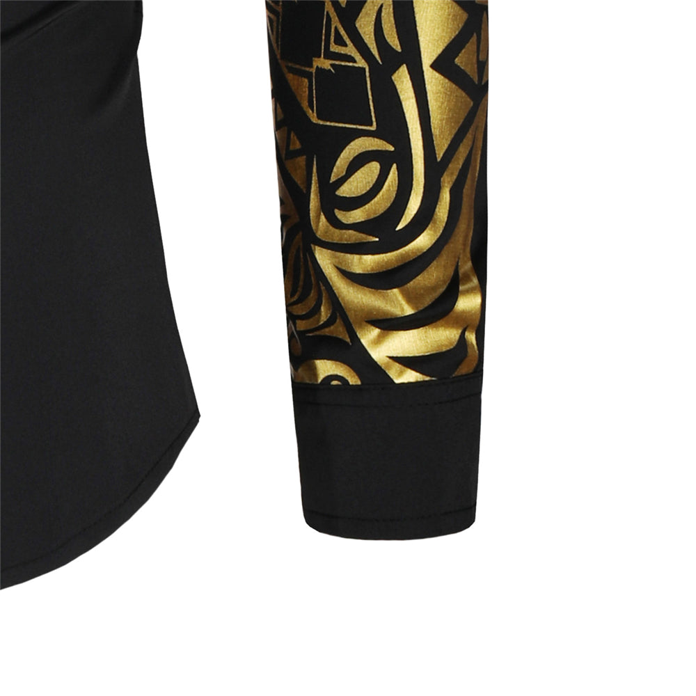 Herenoverhemd met Gouden Details – Darius