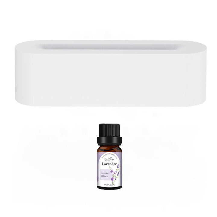Vlam aroma diffuser met 7 kleuren, ook met geurolie erbij