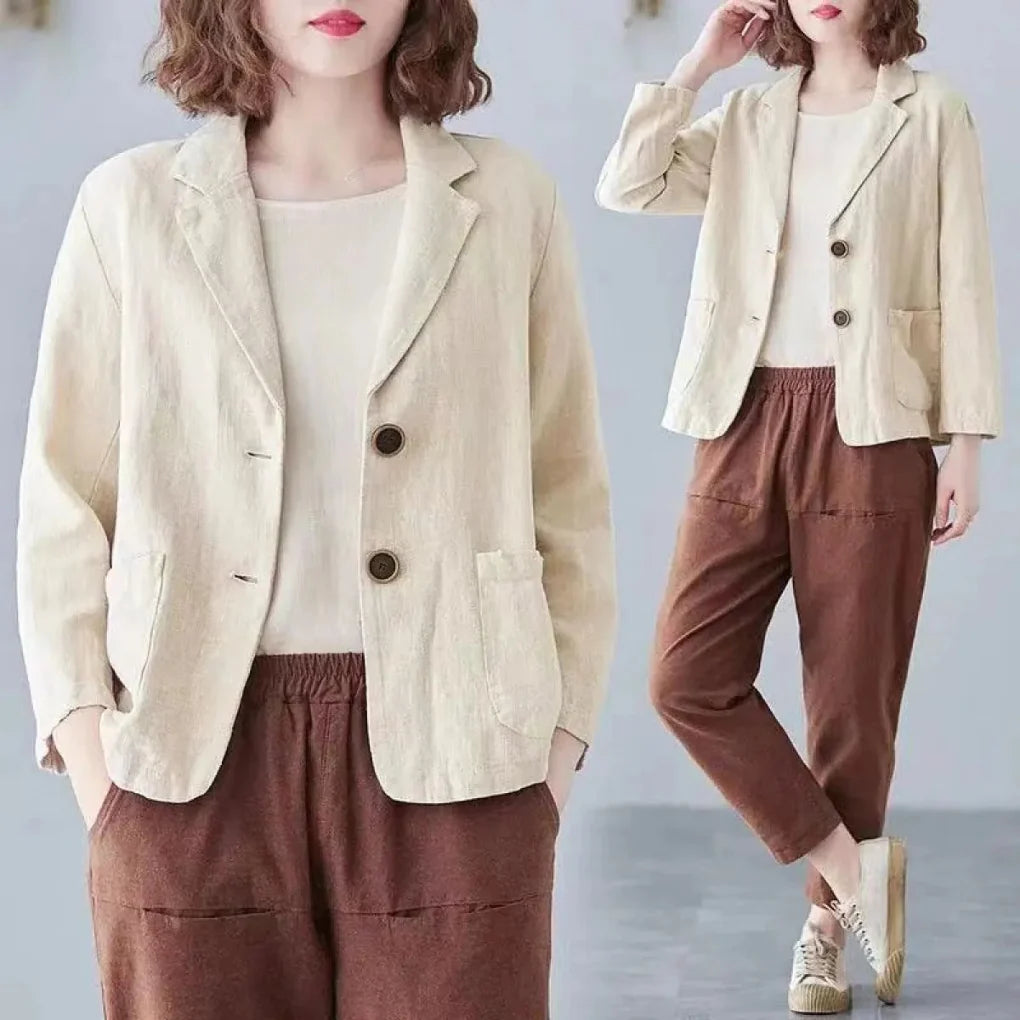 Getailleerde Blazer met Revers