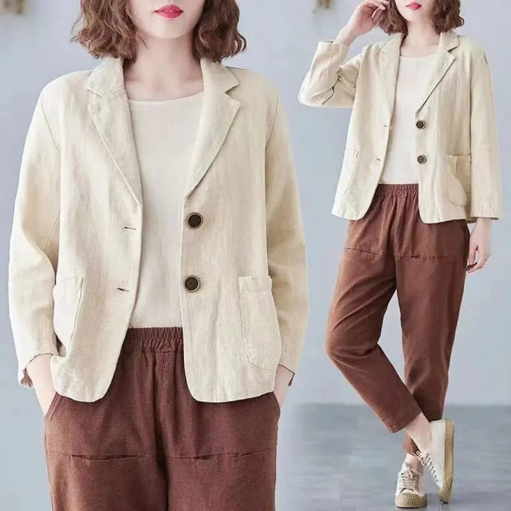 Getailleerde Blazer met Revers