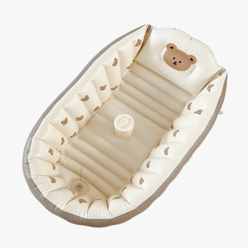 Opblaasbaar Reisbadje voor Baby's – BubbleNest