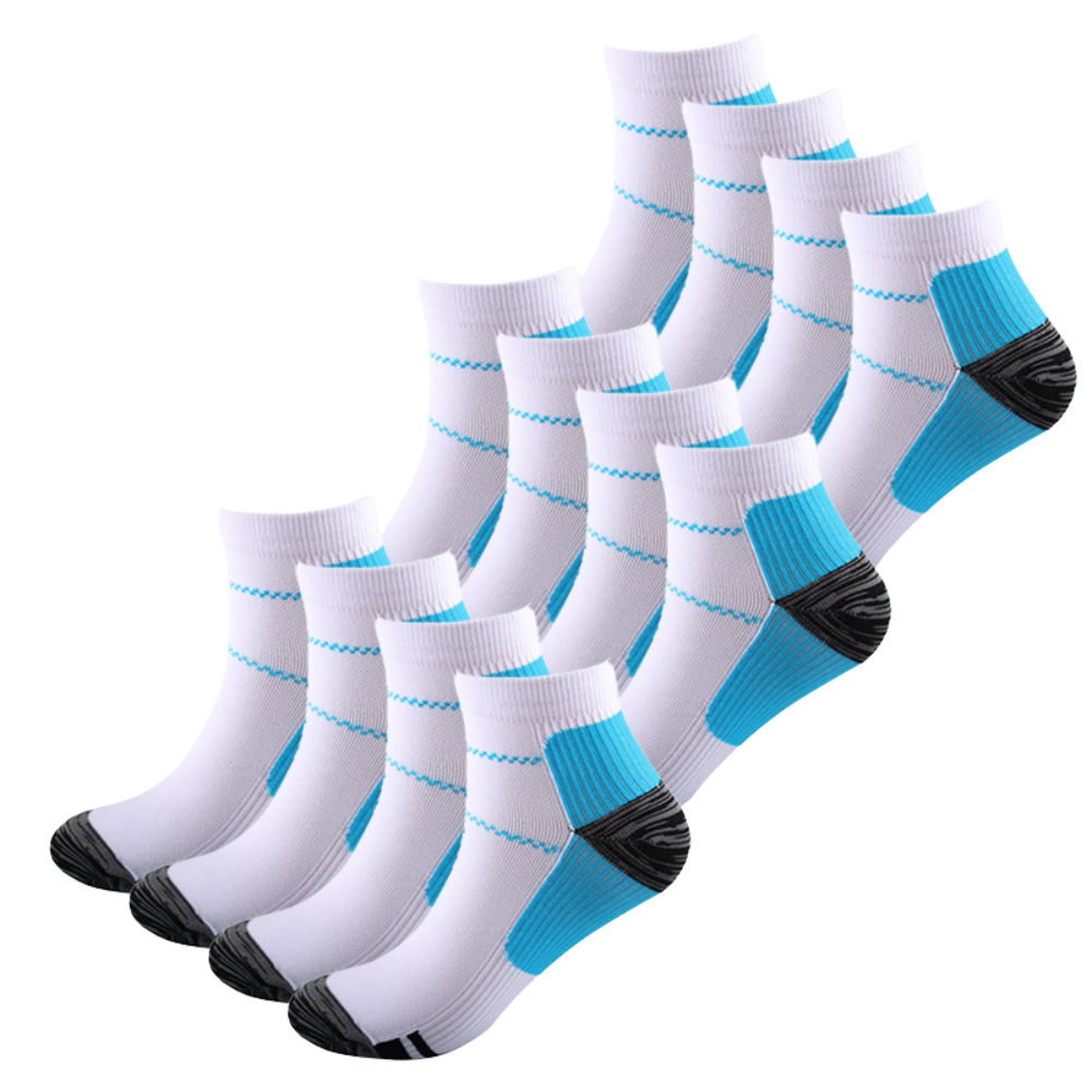 Orthopedische compressiekousen bij vermoeide, zware benen en voetpijn