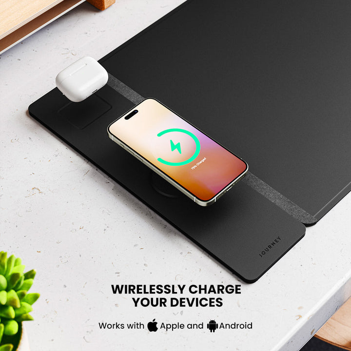 Draadloze Oplaadbare Bureau Mat - ChargePad Flex