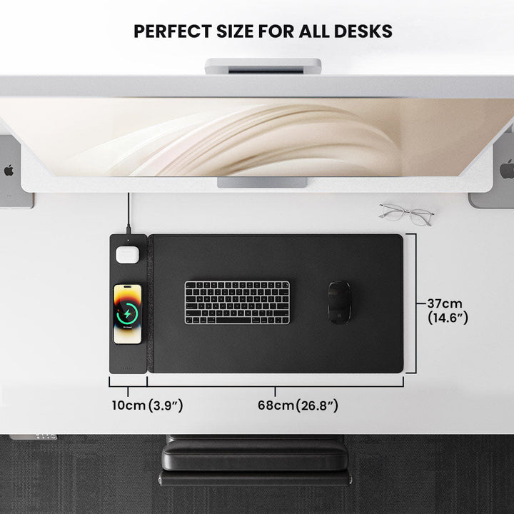 Draadloze Oplaadbare Bureau Mat - ChargePad Flex