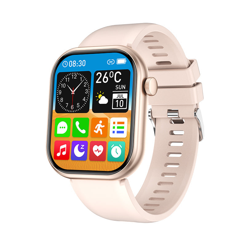 AquaFit Pro | Waterdicht Fitness Smartwatch met Hartslagmeting en Slaapmonitoring