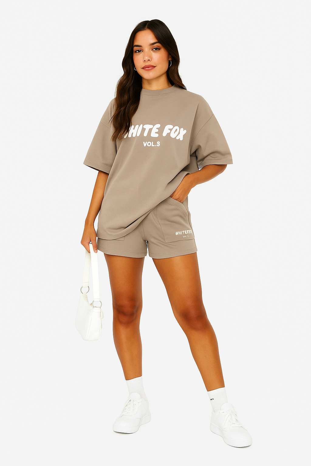 Aerava – Tweedelige Zomer joggingset met Logo en Relaxte Pasvorm