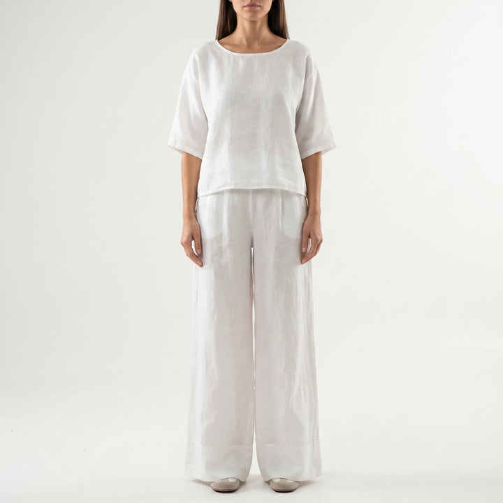 AevlynRelaxed Wide-Leg Co-Ord Set