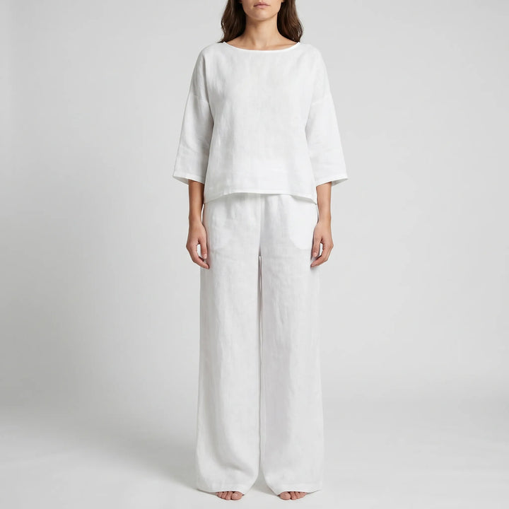 AevlynRelaxed Wide-Leg Co-Ord Set