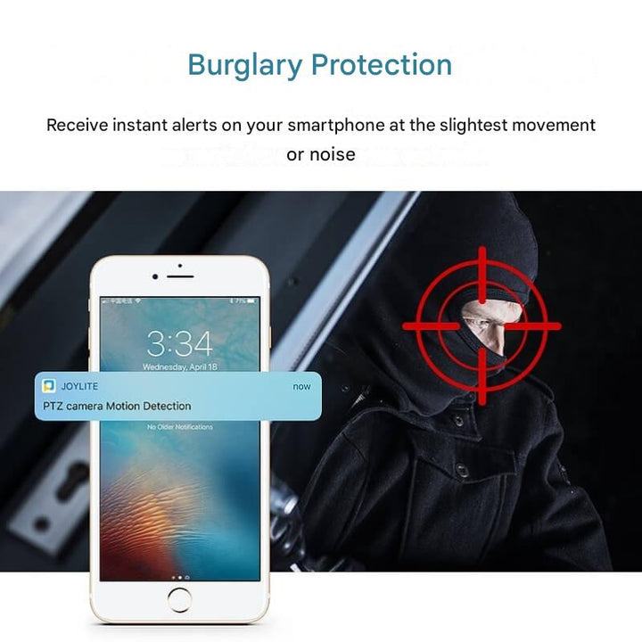 Draaibare WiFi Binnencamera – HomeView Mini