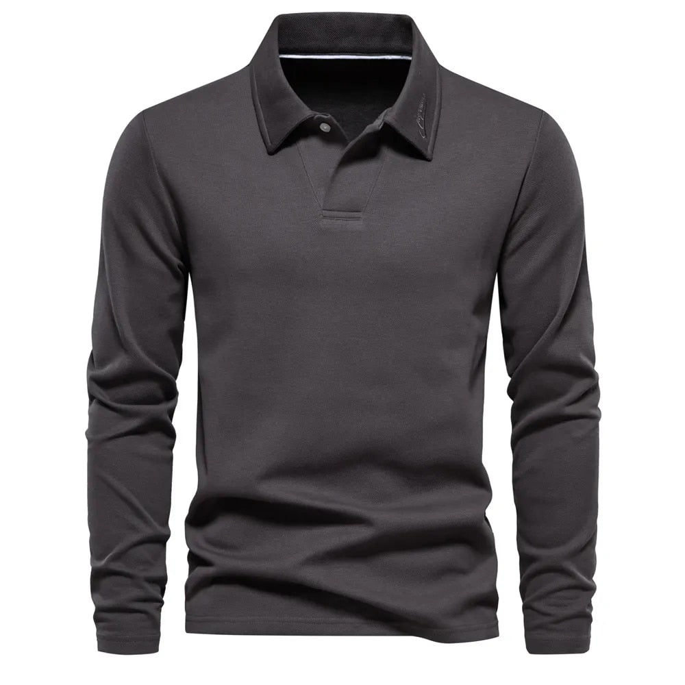 Comfortabel polotrui heren – Lange mouwen - Stijlvol en Comfortabel
