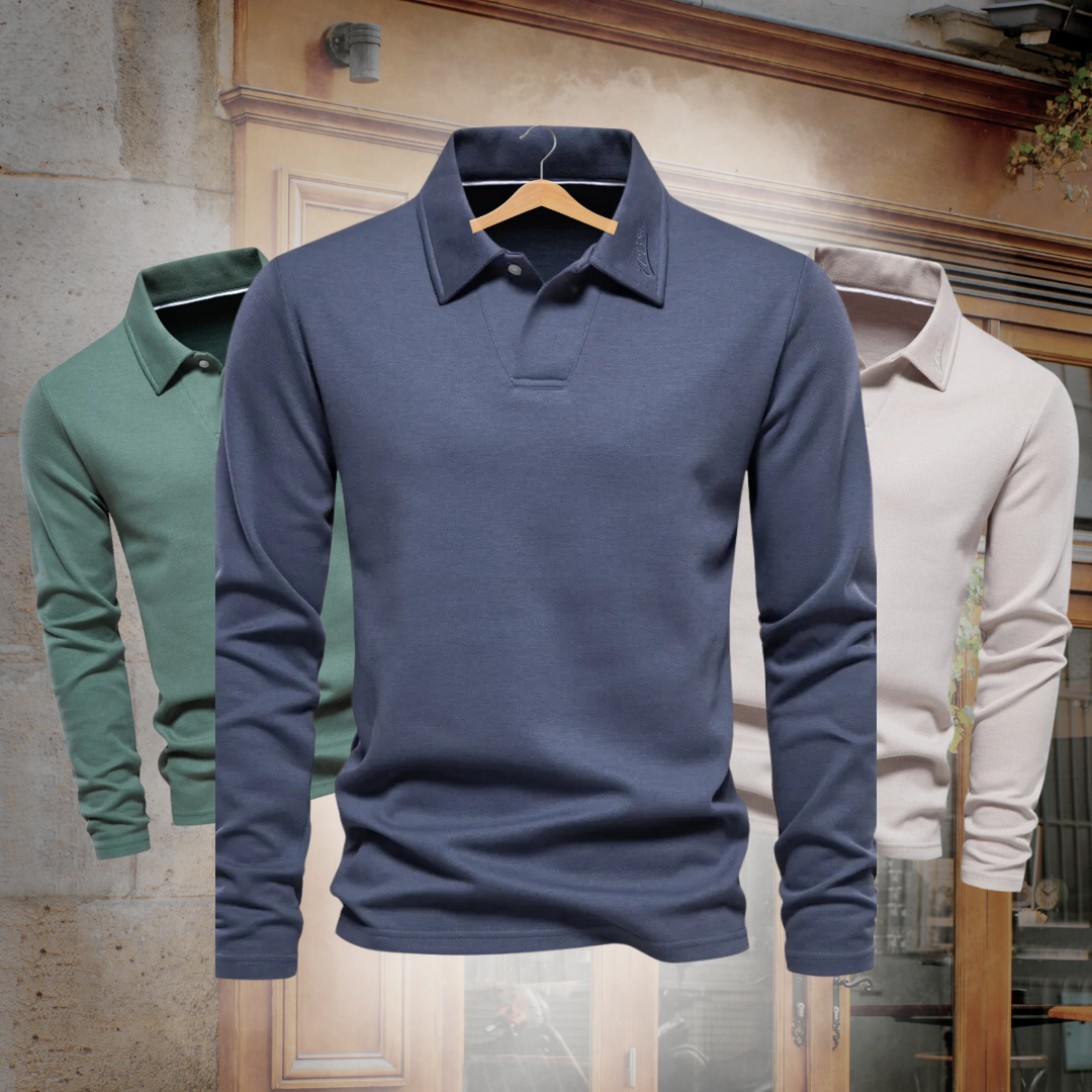 Comfortabel polotrui heren – Lange mouwen - Stijlvol en Comfortabel