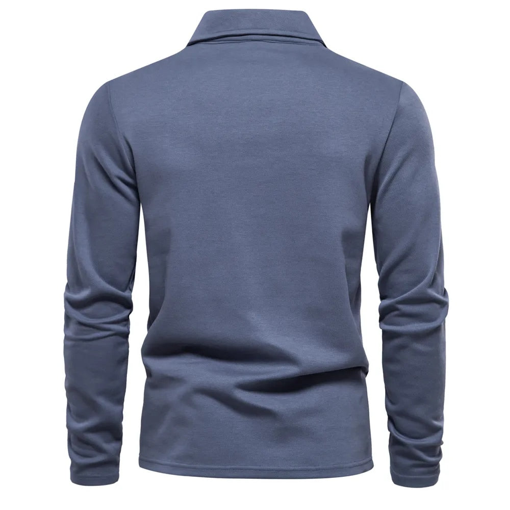Comfortabel polotrui heren – Lange mouwen - Stijlvol en Comfortabel