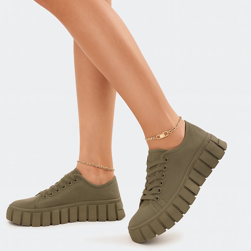 
                  
                    Arvenza – Chunky Veterschoenen met Gevoerde Zool voor Stijlvol Comfort
                  
                