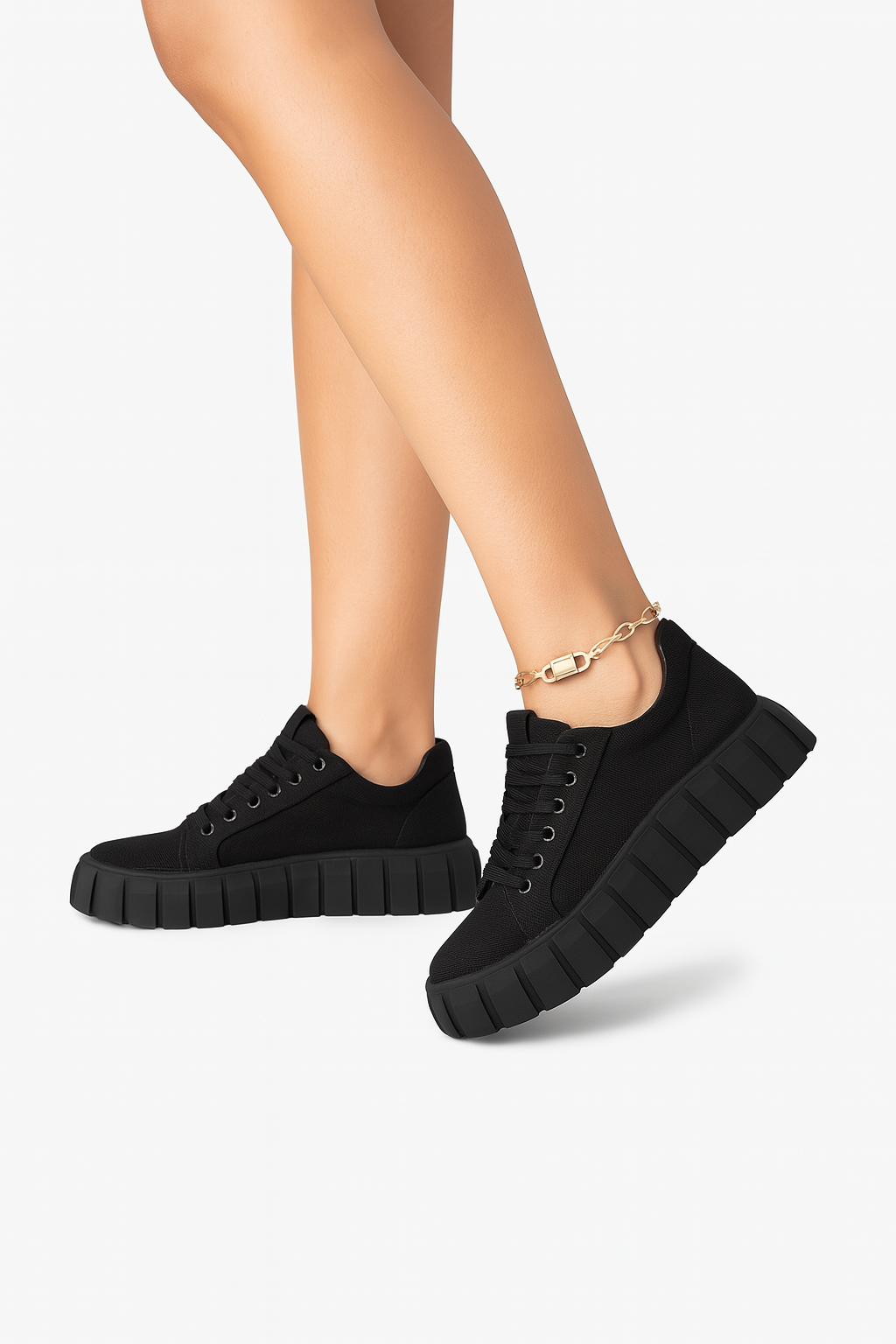 Arvenza – Chunky Veterschoenen met Gevoerde Zool voor Stijlvol Comfort