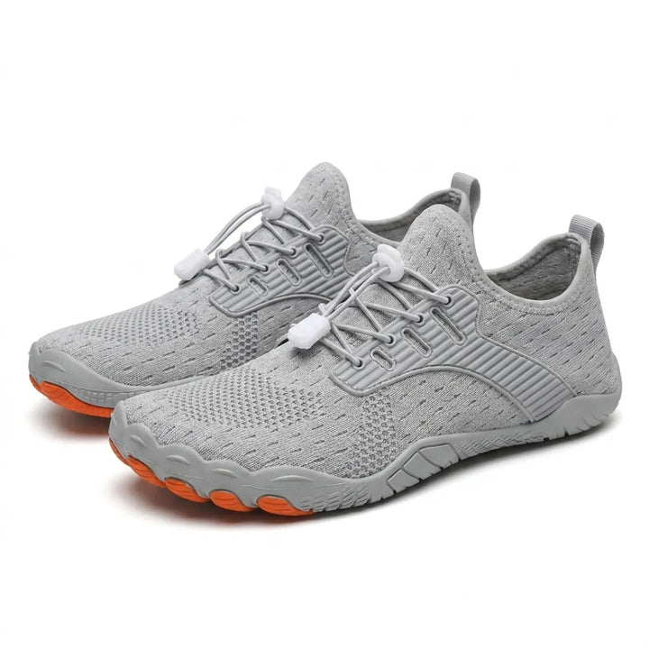 Barefoot sneaker voor dames met brede neus en flexibele zool