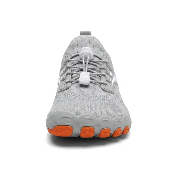 Barefoot sneaker voor dames met brede neus en flexibele zool