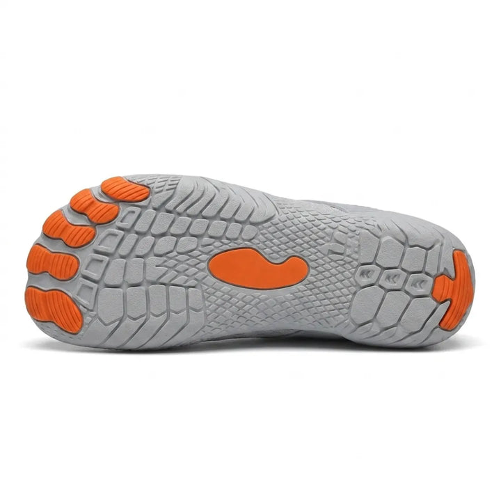 Barefoot sneaker voor dames met brede neus en flexibele zool