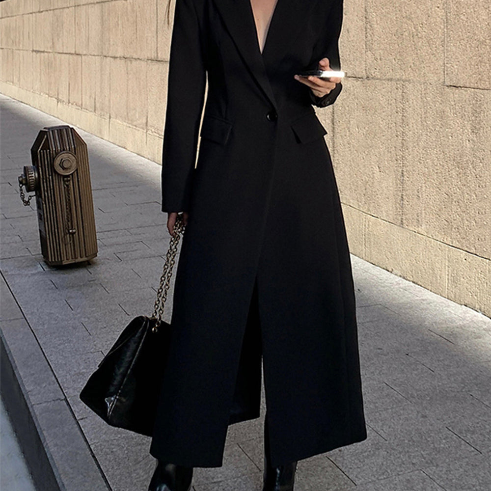 
                  
                    Celeste - Lange Trenchcoat voor Dames - SkinzLine
                  
                