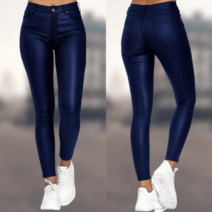 Blauwe broek voor dames