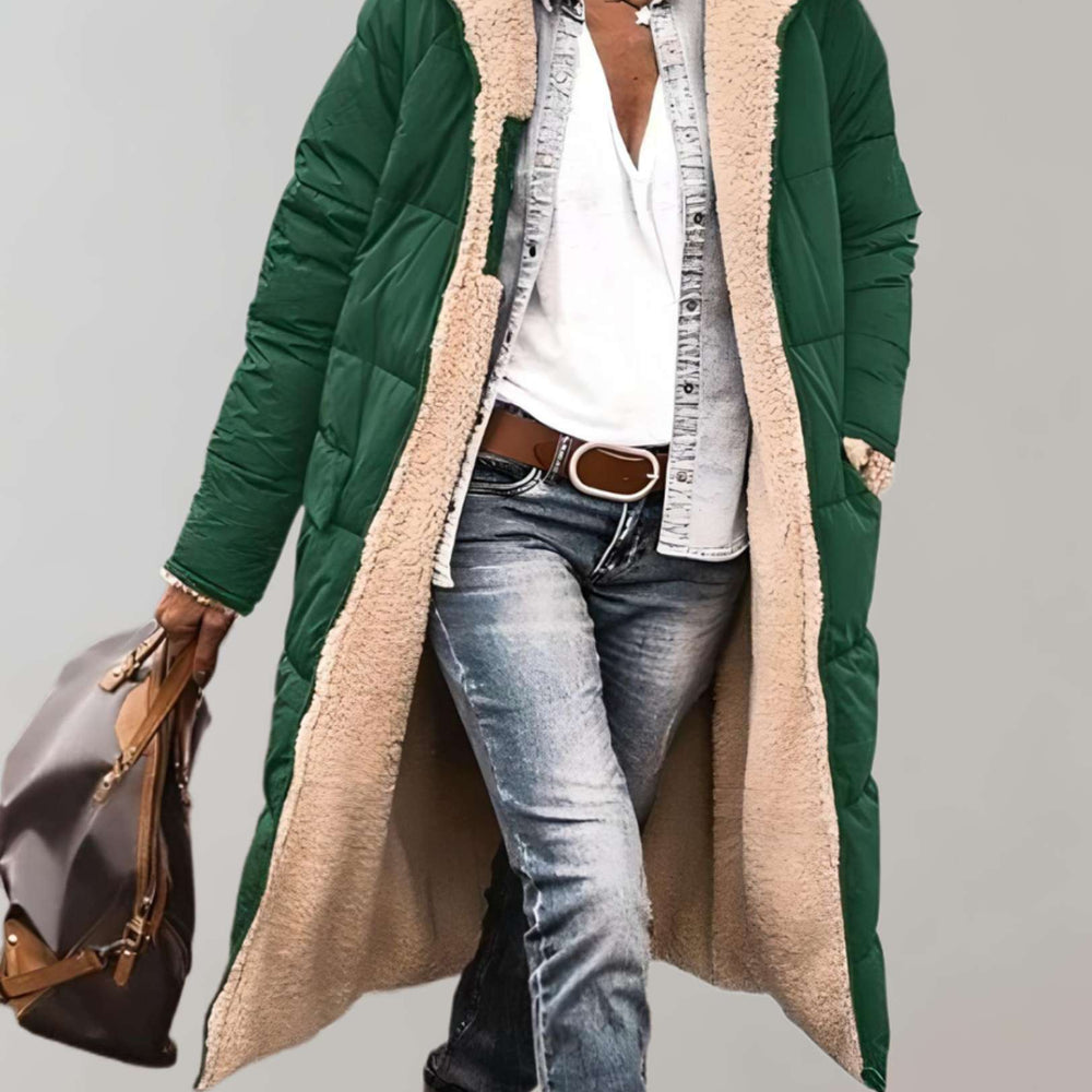 
                  
                    Ariana - Warme Fleece Gevoerde Winterjas voor Dames - SkinzLine
                  
                