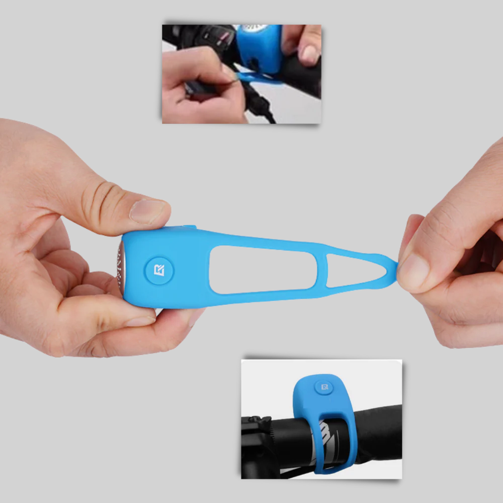 Fietshoorn – Compacte siliconenhoorn met helder geluid