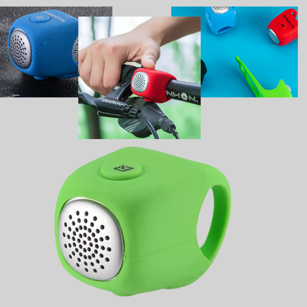 Fietshoorn – Compacte siliconenhoorn met helder geluid