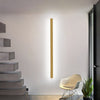 Arisha Minimalistische Lineaire Wandlamp LED Goud/Zwart/Wit Slaapkamer